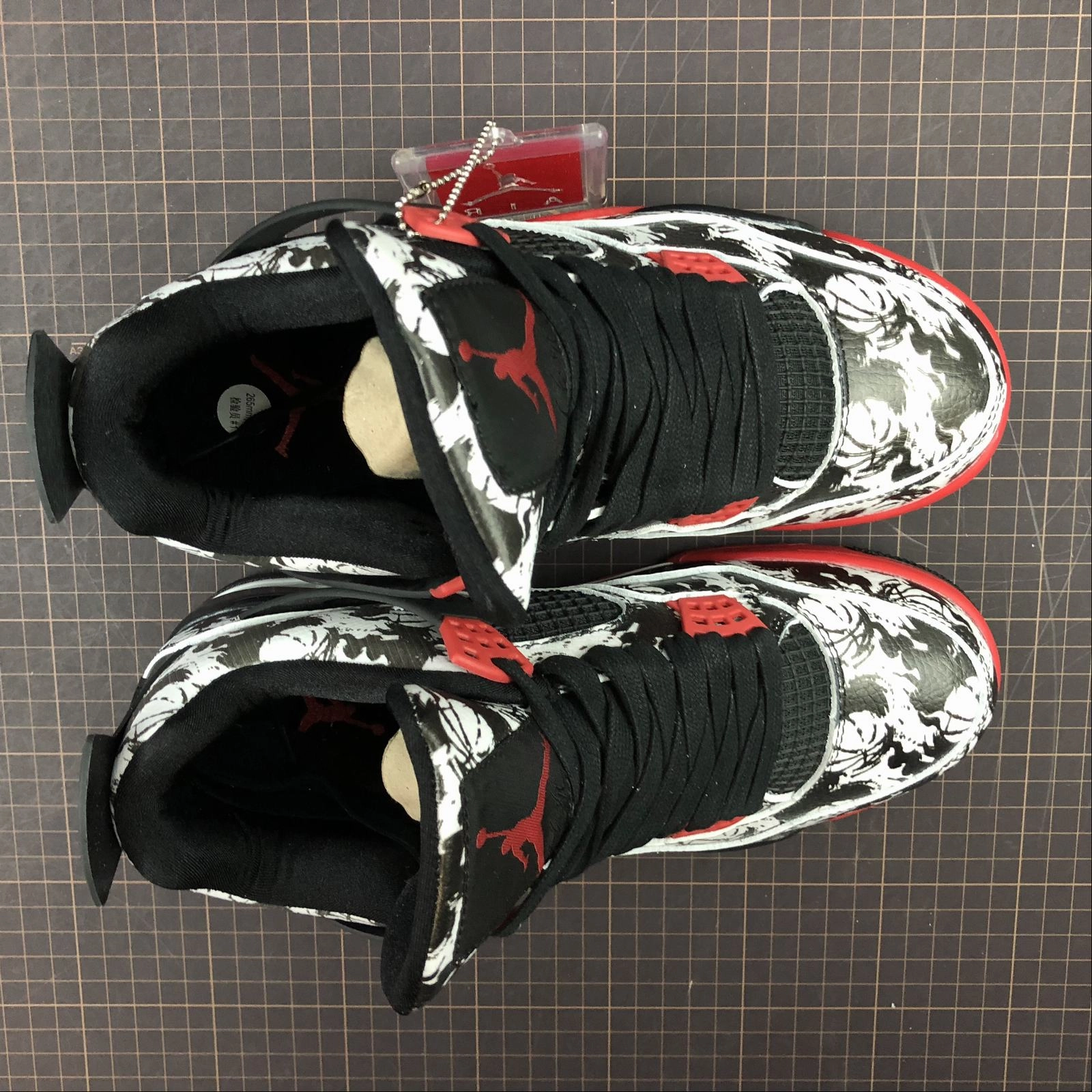 Air Jordan 4 Retro Tattoo BQ0897-006 Ergonomic Frame Park Ready