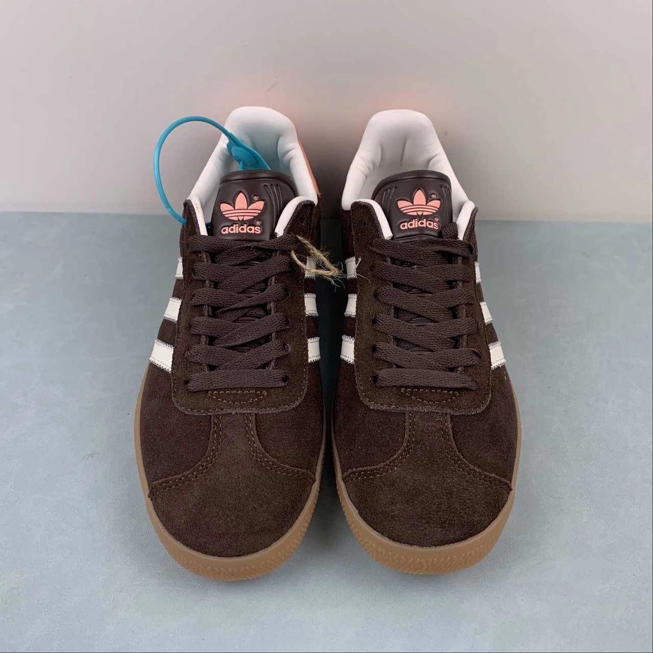 Adidas Gazelle Indoor Shadow Brown Cream White Gum IF3233 Comfortable Foot Stand All Day