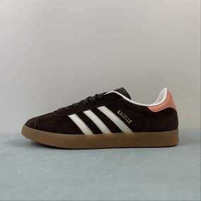 Print Fun Adidas Gazelle Indoor Shadow Brown Cream White Gum IF3233