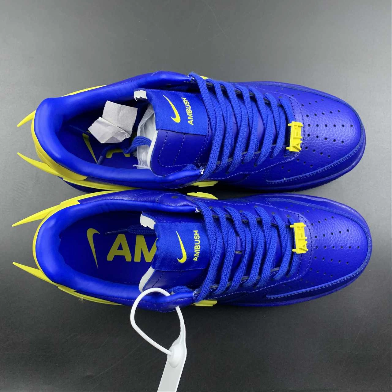 Color Fun Step Free Ambush x Air Force 1 Low Phantom Game Royal Varsity Maize DV3464-400