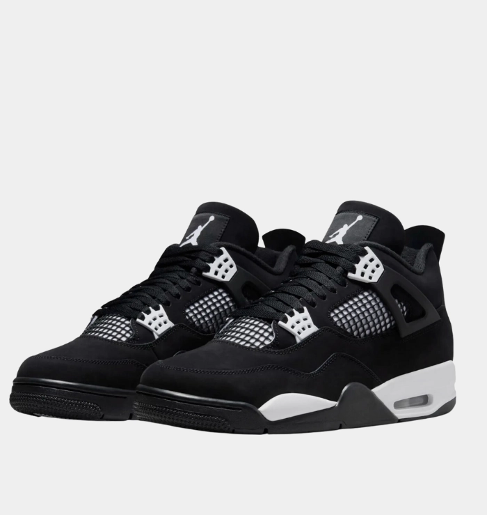 Compression Balanced Midsole MinimalistDesign Nike Air Jordan 4 Retro White Thunder