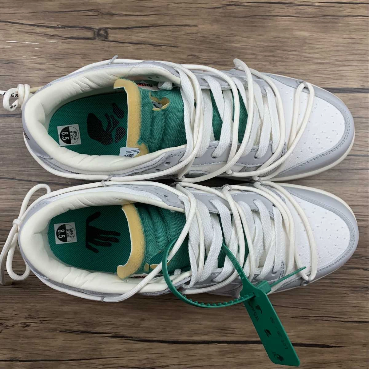 Light cushion Dunk Low X Off-White 'Lote 25 de 50' DM1602-121