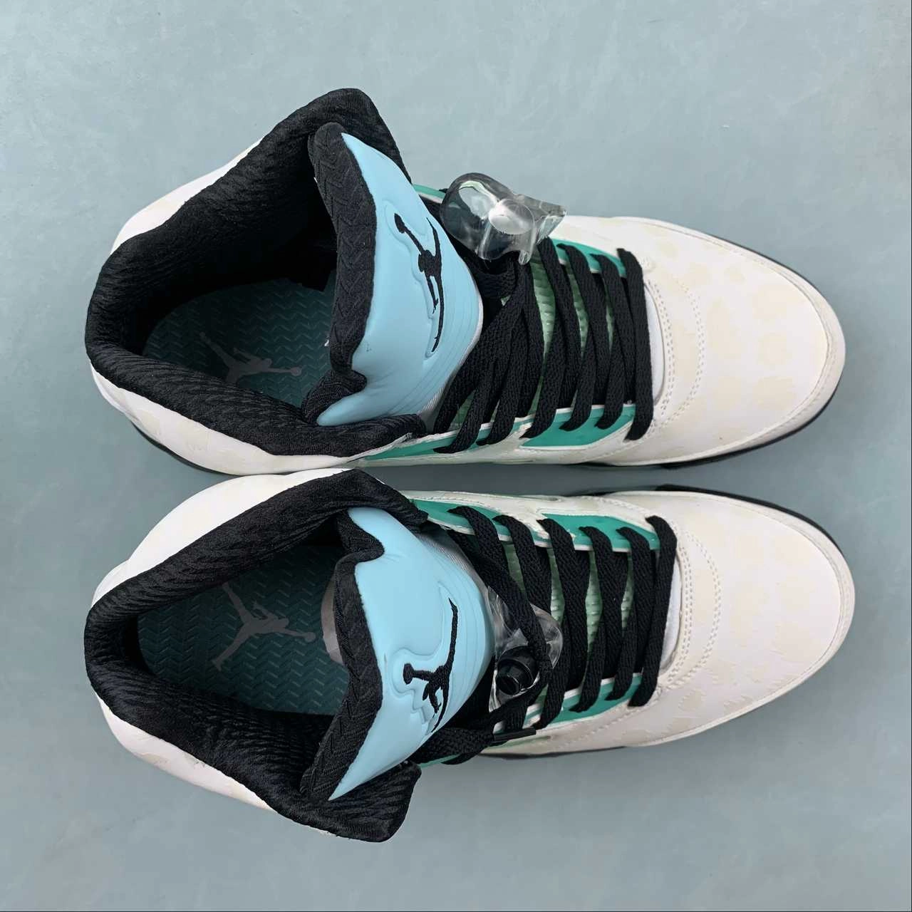 Air Jordan 5 Retro Island Green CN2932-100 Long Wear