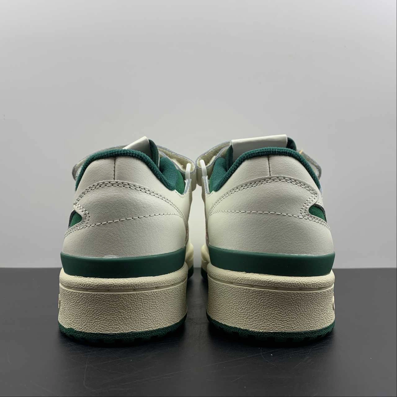 Adidas Forum 84 Low White Green Pink HO1671 Vibrant Look Trail Support