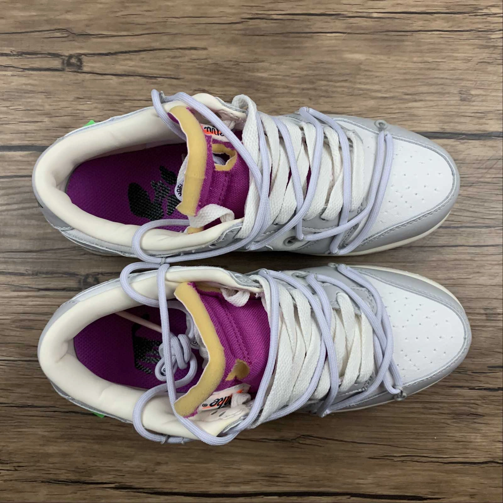 Rapid Steps Dunk Low X Off-White 'Lote 03 de 50' DM1602-118