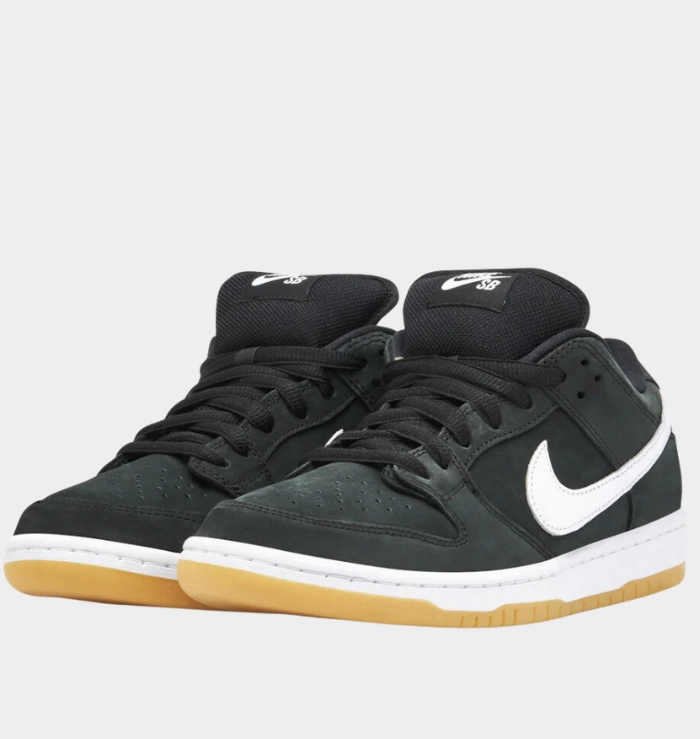 Nike Dunk Low SB Black Gum Compression Zones SlimFit