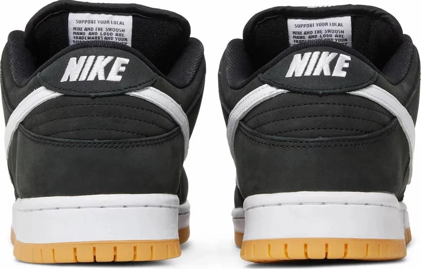 Nike Dunk Low SB Black Gum Tensile Strength Weave Impact Diffusion Tech