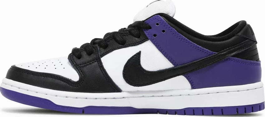 Nike Dunk Low SB Court Purple Durable piece Urban use