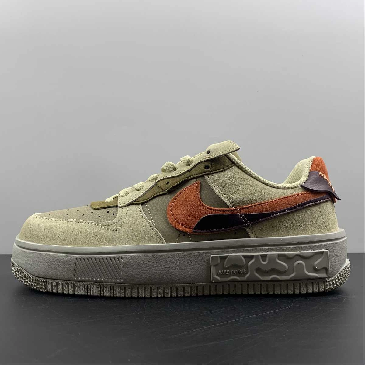 Air Force 1 FONTANKA Rattan Madder Root Burgundy Crush Khaki DR0150-200 Freedom Move