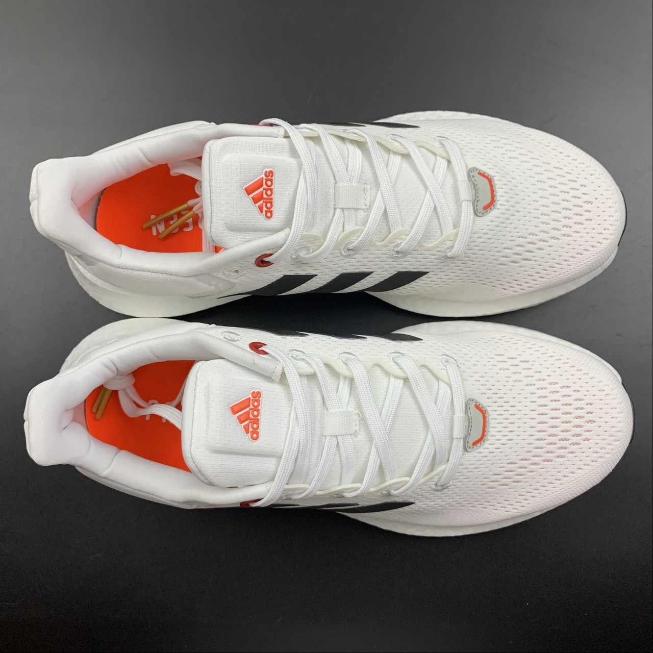 Adidas PureBoost 21 White Black Long   Lasting