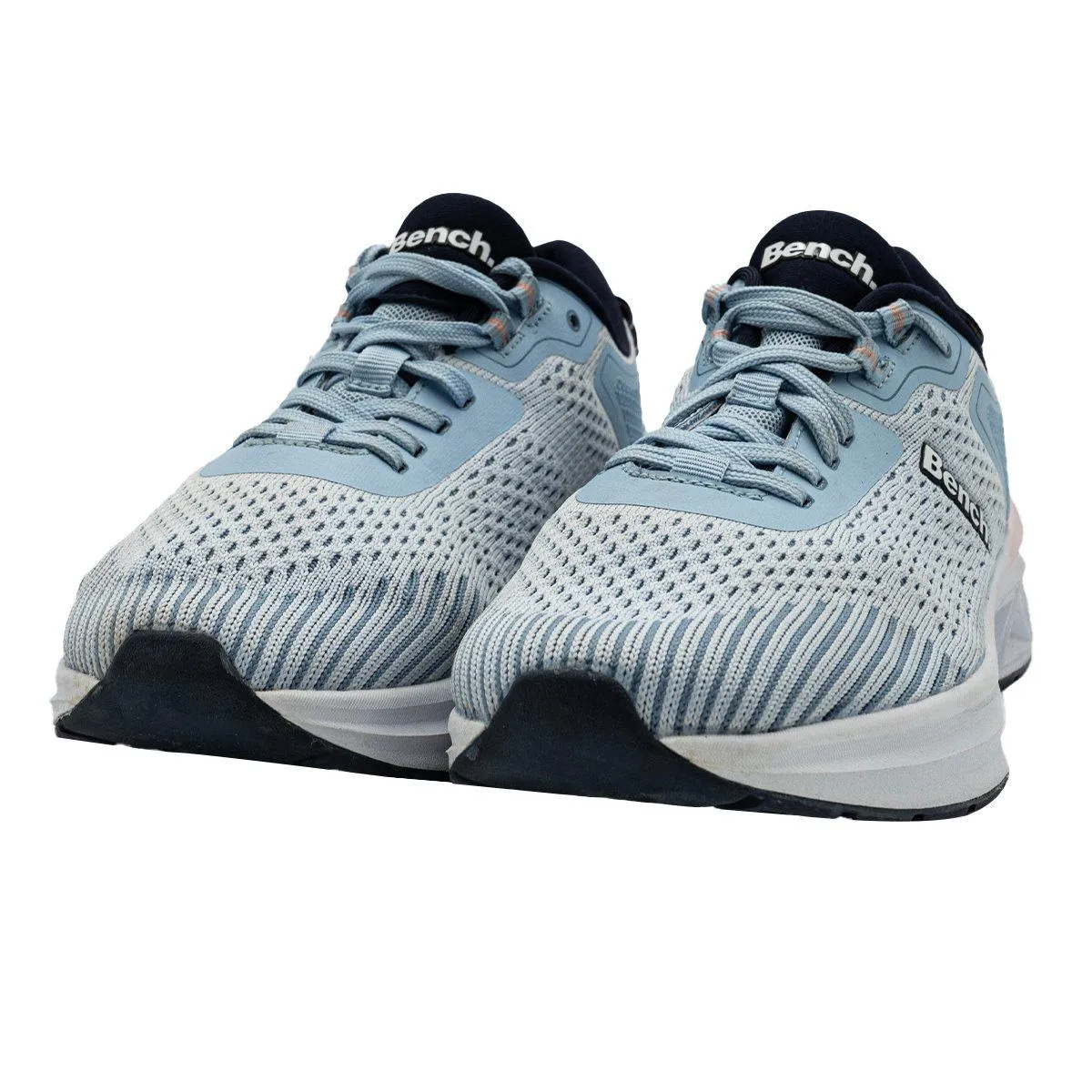 Bench. Running Sport Shoes Fabric Blue Colour For Women