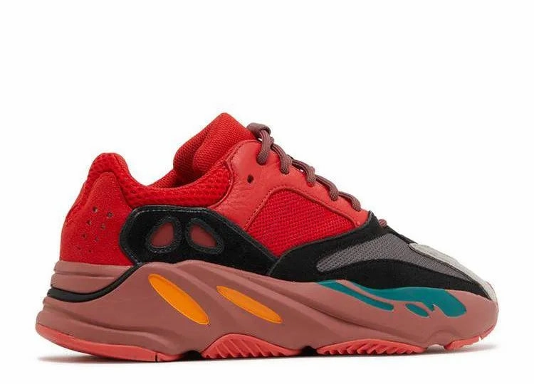 Hypoallergenic Lining Cushioned durability Yeezy 700 V1 Hi-Res Red