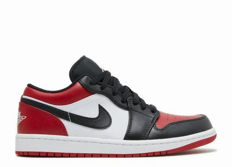 Metal Pop Trendy Fit Air Jordan 1 Low Bred Toe