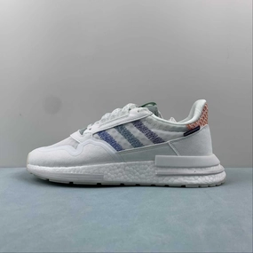 Interchangeable Commonwealth x Adidas ZX 500 RM Coastal Living White Tint Footwear Orchid DB3510