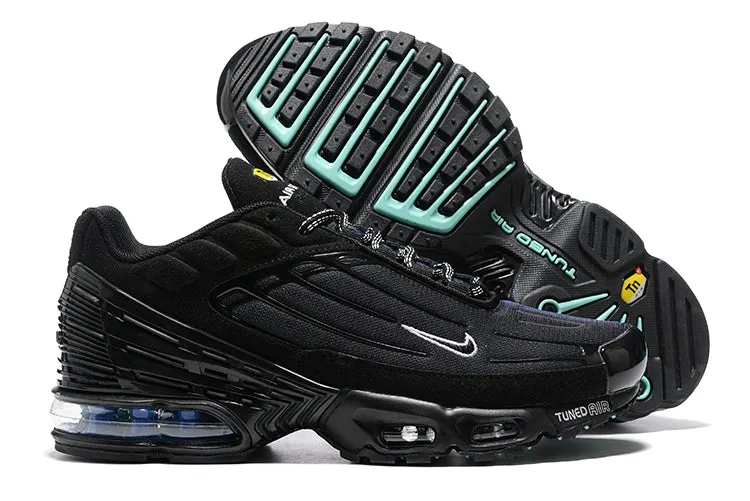 Air Max Plus 3 Black Unity Black Blue Red DZ4829 001 Balance - improving Aerobic exercise