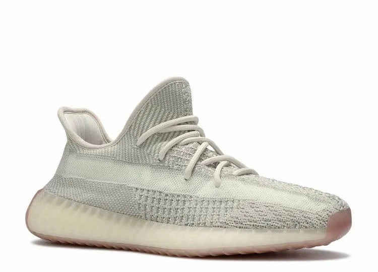 Yeezy 350 V2 Citrin Comfortable Footwear Look Walk