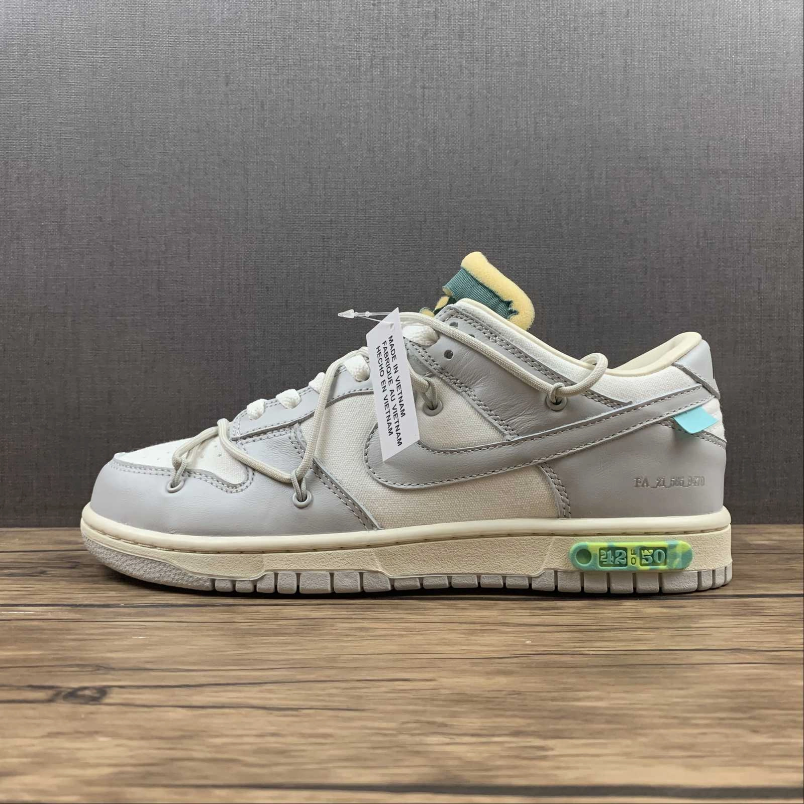 Dunk Low X Off-White 'Lote 42 de 50' DM1602 117 Tailored grip