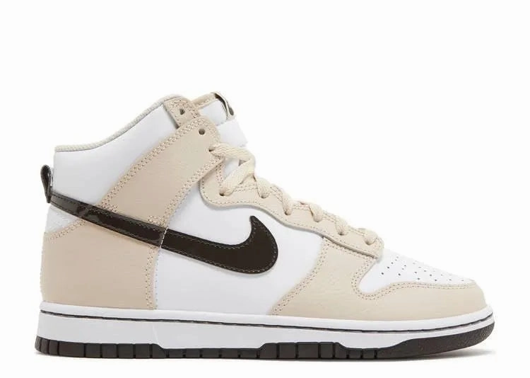 Sneakers Asymmetric Lacing Designs Nike Dunk High Sanddrift (W)