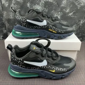 Air Max 270 React Black Dark Grey-Volt CT2538-001 running pants