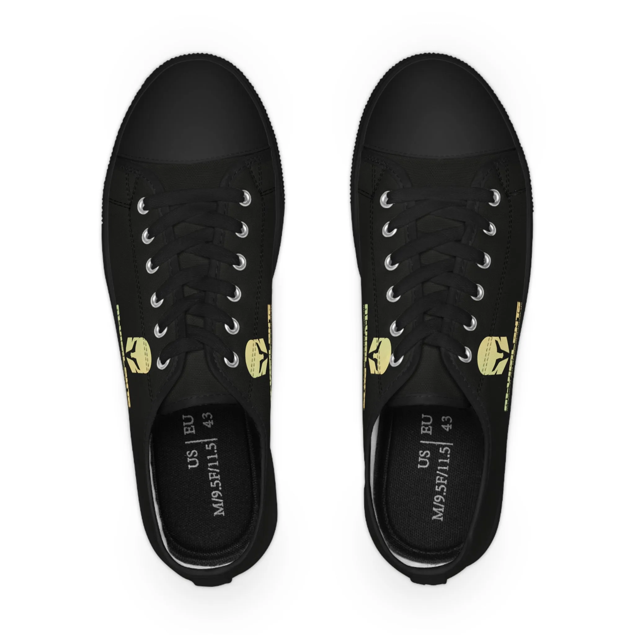 Black A1-Vigilante  Men's Low Top Sneakers