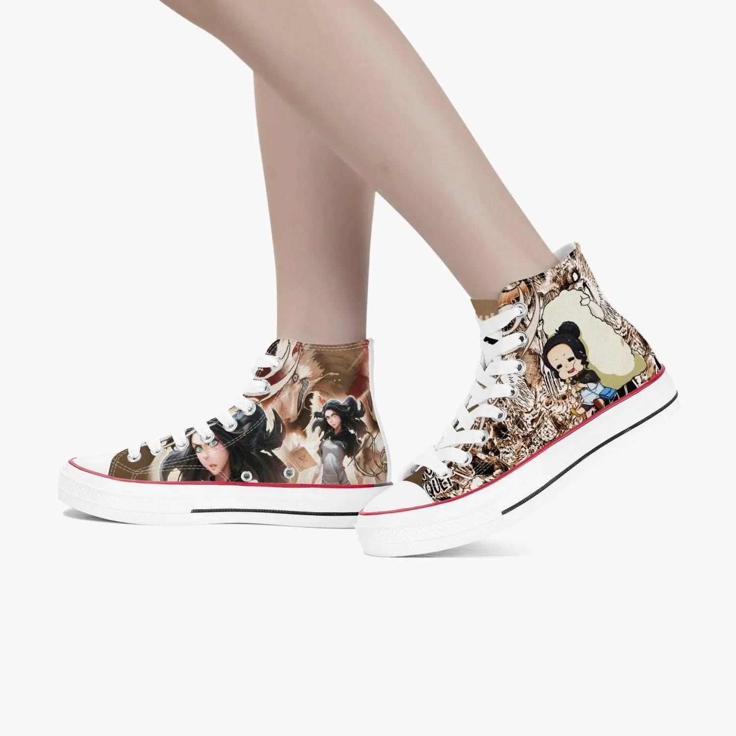 Black Clover Charmy PAppitson A-Star High White Anime Shoes