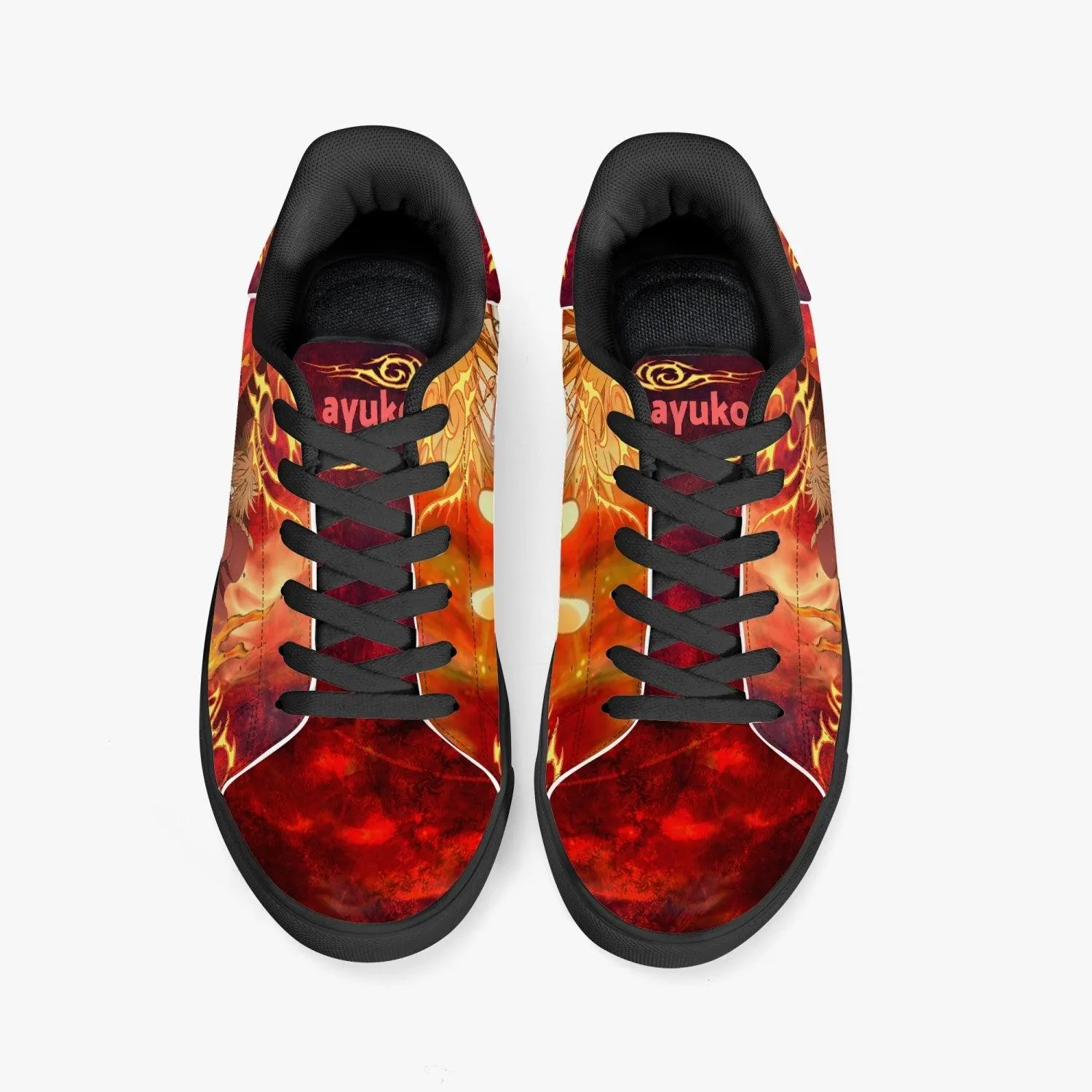Black Clover Leopold Vermillion Skate Anime Shoes