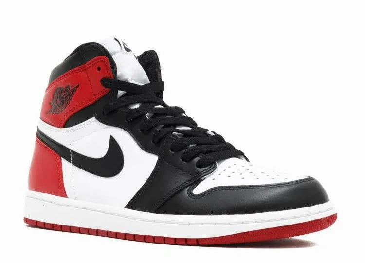 Air Jordan 1 High Black Toe Elastic Ankle Vibrant Design