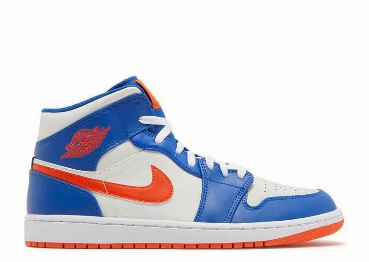 Ventilated Collar Design Air Jordan 1 Mid Knicks
