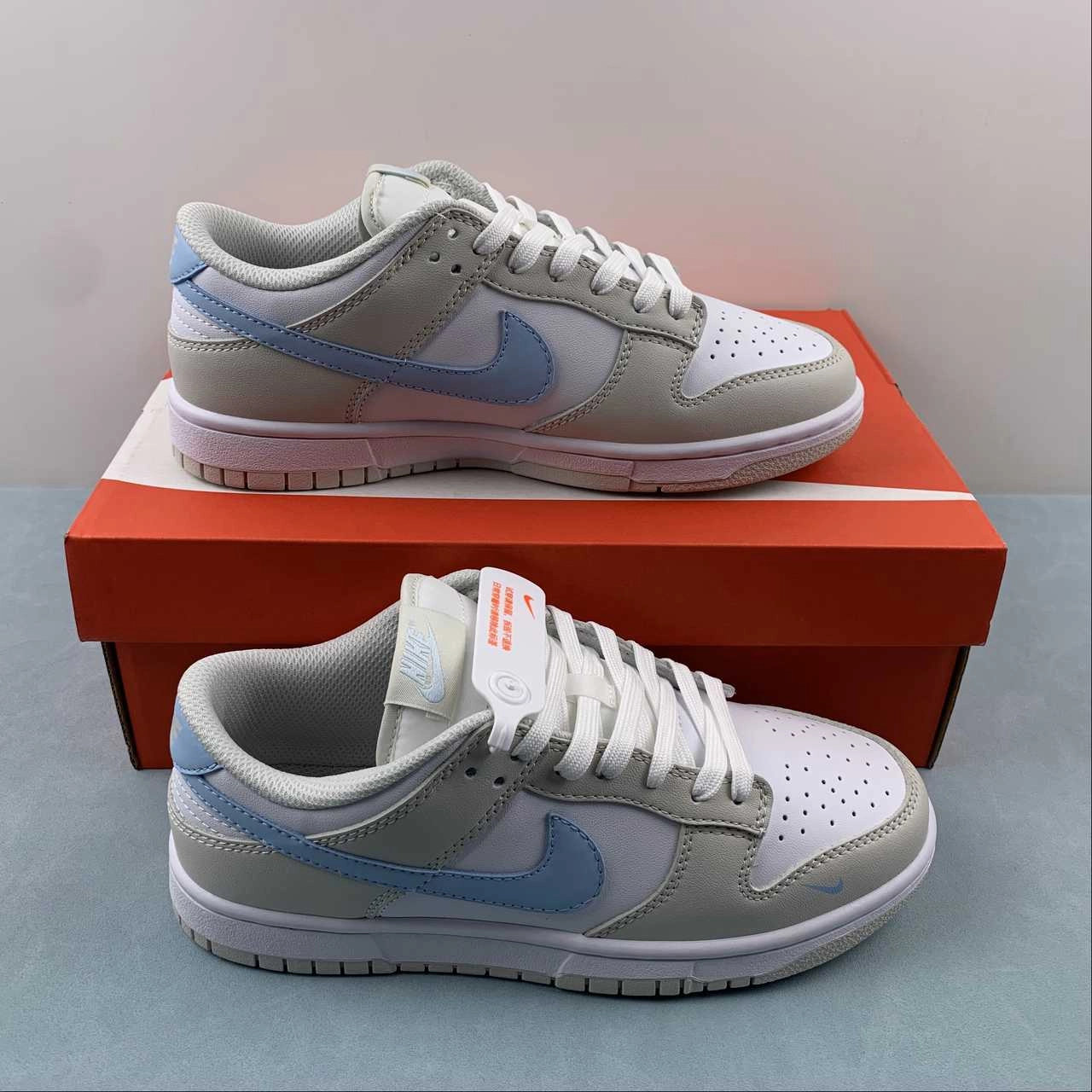 Comfort Ready Tear Resistant Fabric SB Dunk Low Light Bone Armory Blue HF0023-100