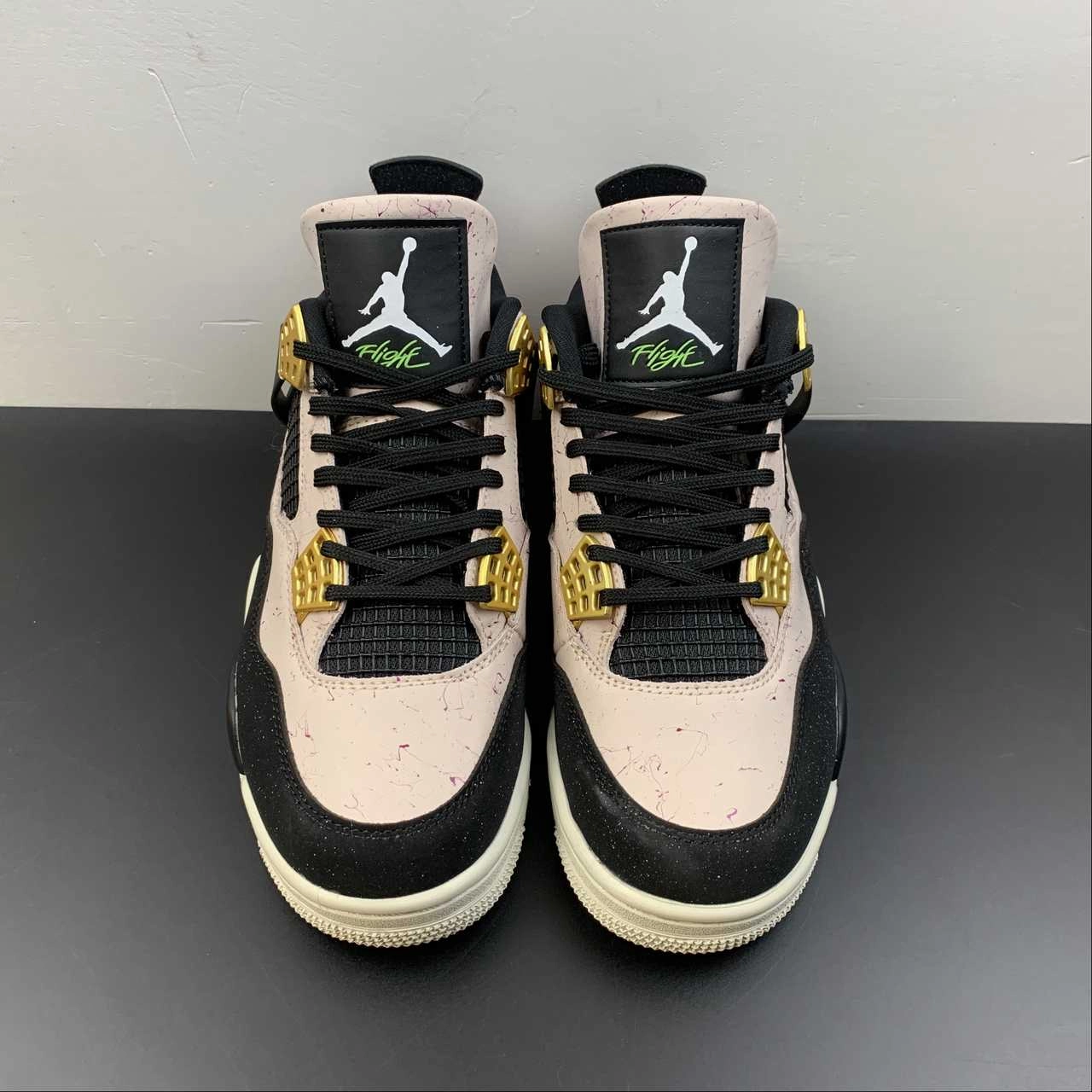 Air Jordan 4 Retro Silt Red Black-Phantom-Volt AQ9129-601 Walk Commute Street Mode