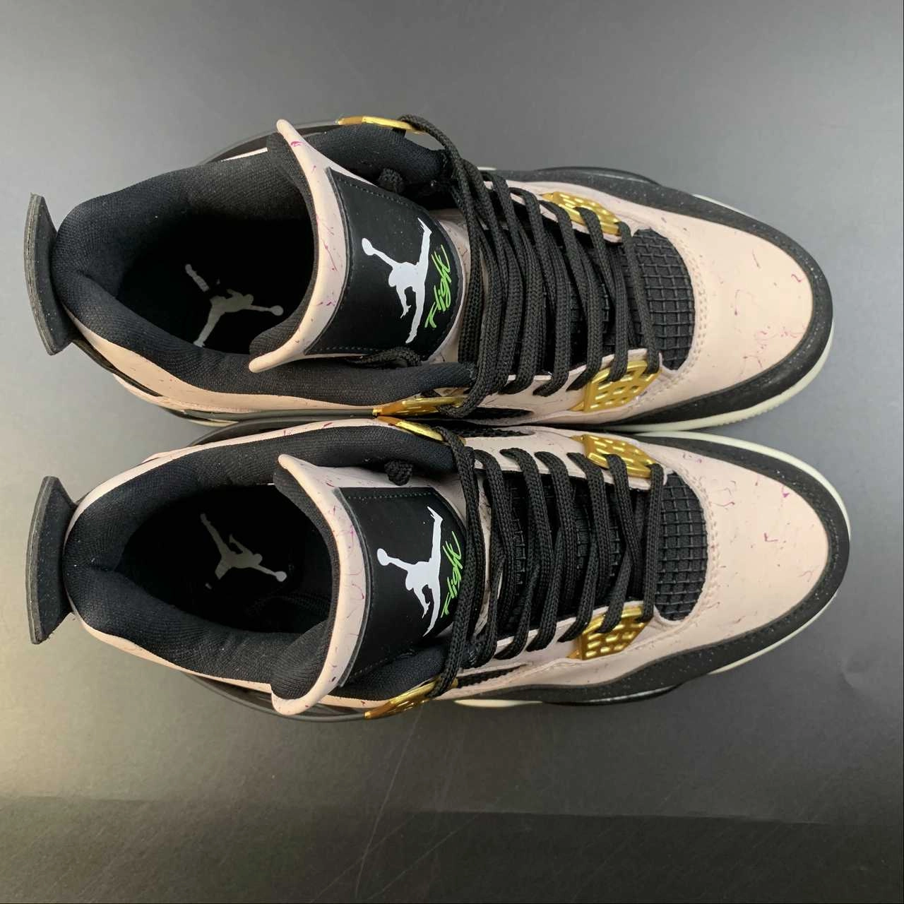 Tensile Lacing Air Jordan 4 Retro Silt Red Black-Phantom-Volt AQ9129-601