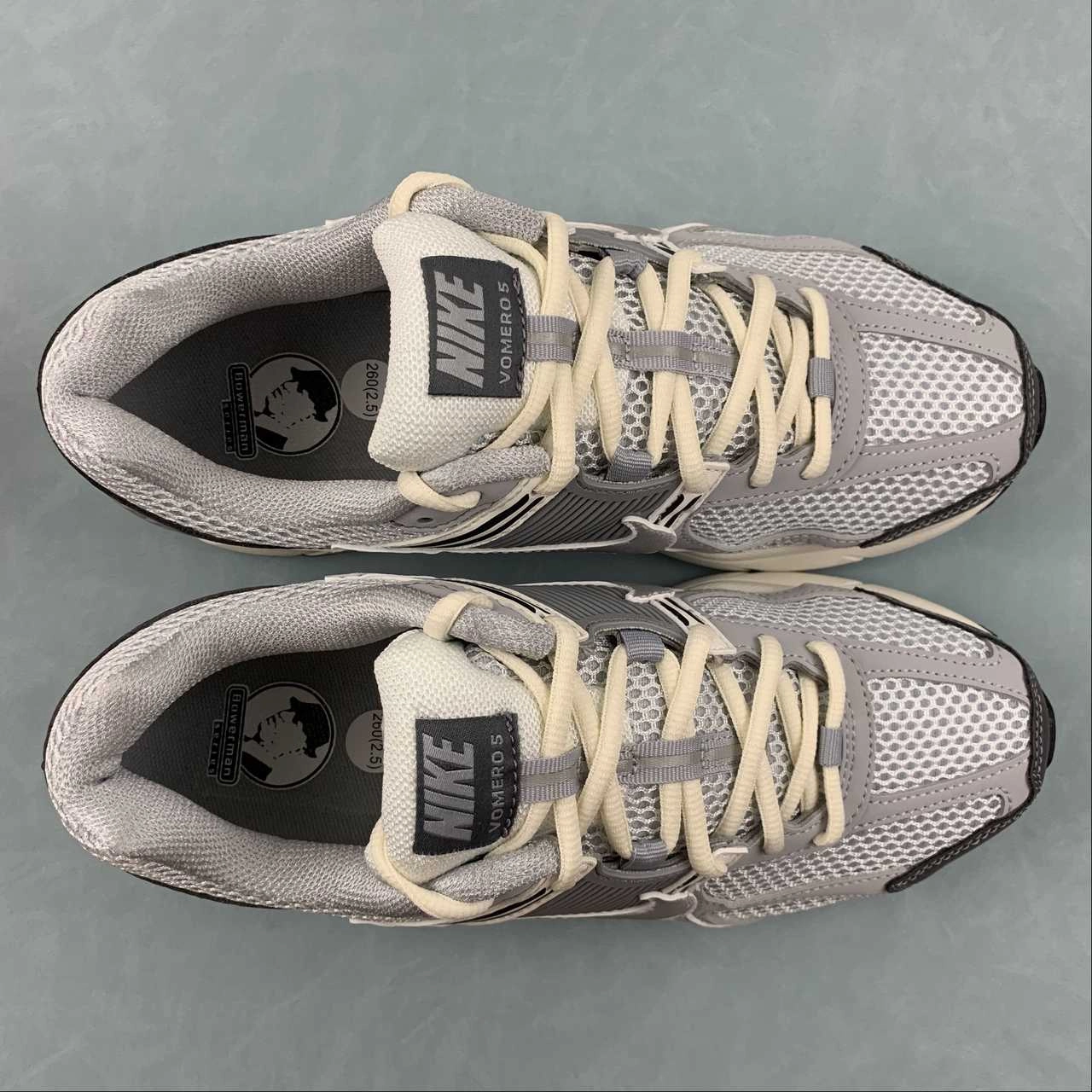 Zoom Vomero 5 Wolf Grey Cool Grey White FD9919-001 Cross Session