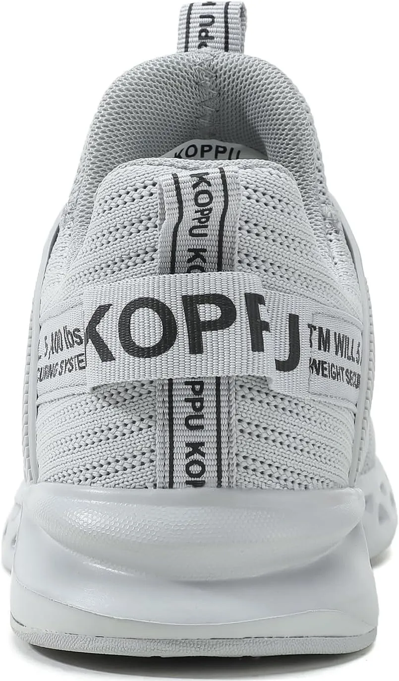 Boys Tennis Shoes Girls Kids Slip on Sneakers Lightweight Running Shoes for Athletic Walking