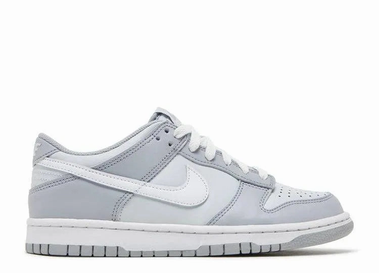 Nike Dunk Low Two Tone Grey (GS) City Hustler Durable Rubber