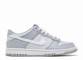 Nike Dunk Low Two Tone Grey (GS) Stretch Wear All Day Comfort