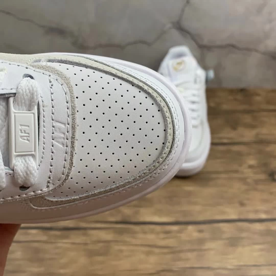 Comfortable Heel Stylish Minimal Air Force 1 Shadow White Atomic Pink CZ8107-100