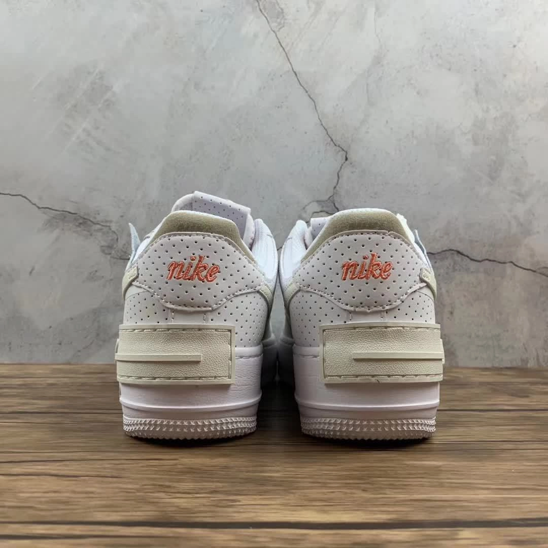 Air Force 1 Shadow White Atomic Pink CZ8107-100 Star Hike