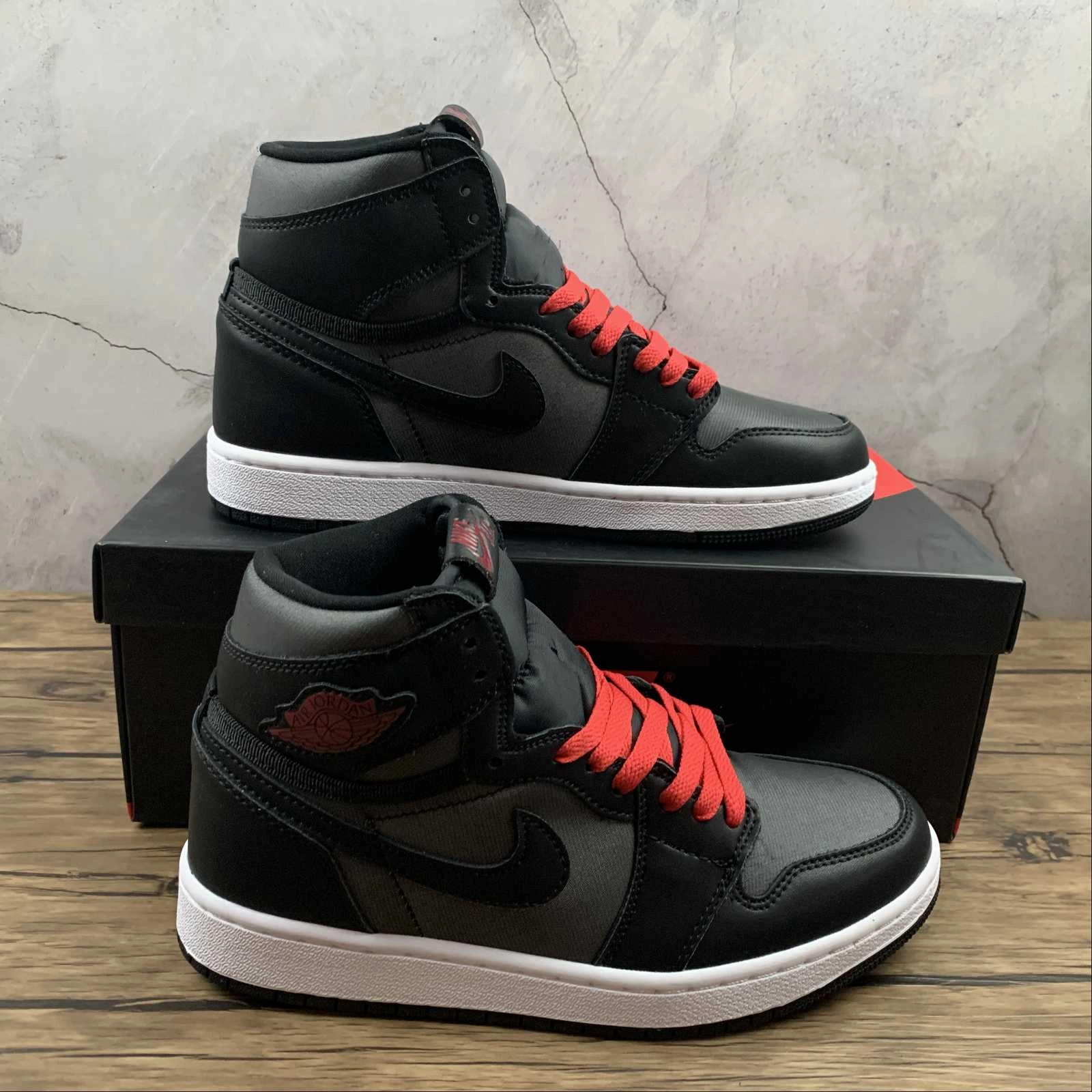 Air Jordan 1 Retro High OG Black Gym Red-Black-White (2021) 555088-060 Modern Routine Stable Activity