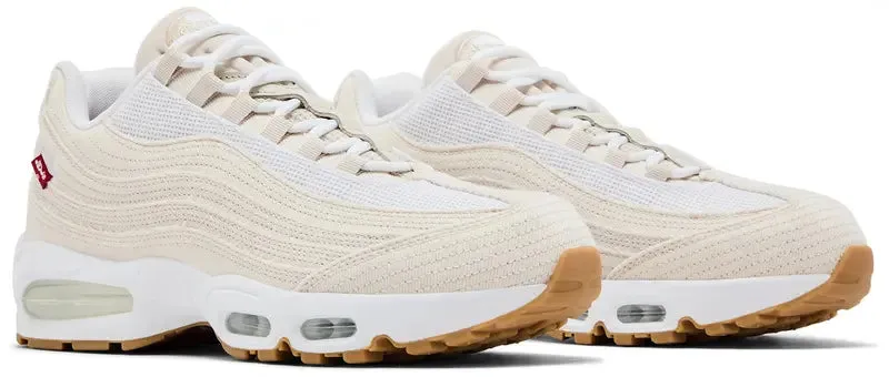Nike Air Max 95 OG x Levis Light Orewood Brown weight - conscious shoes wide - fit