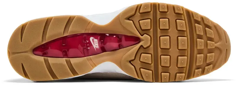 rocker - sole running wear Nike Air Max 95 OG x Levis Light Orewood Brown