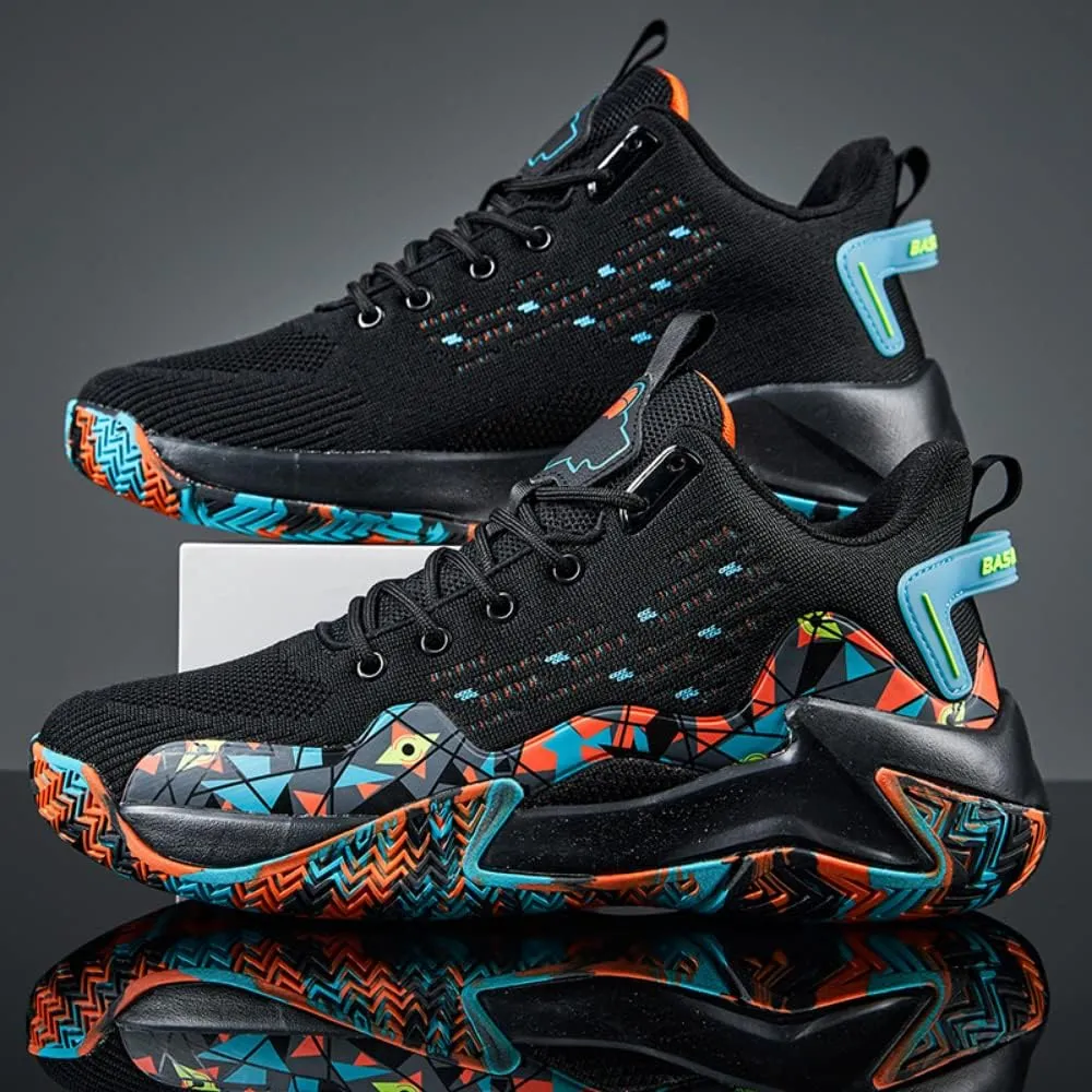 Breathable Outdoor Sports Shoes Basketball Shoes Running Shoes Men's Shoes Basketball Shoes