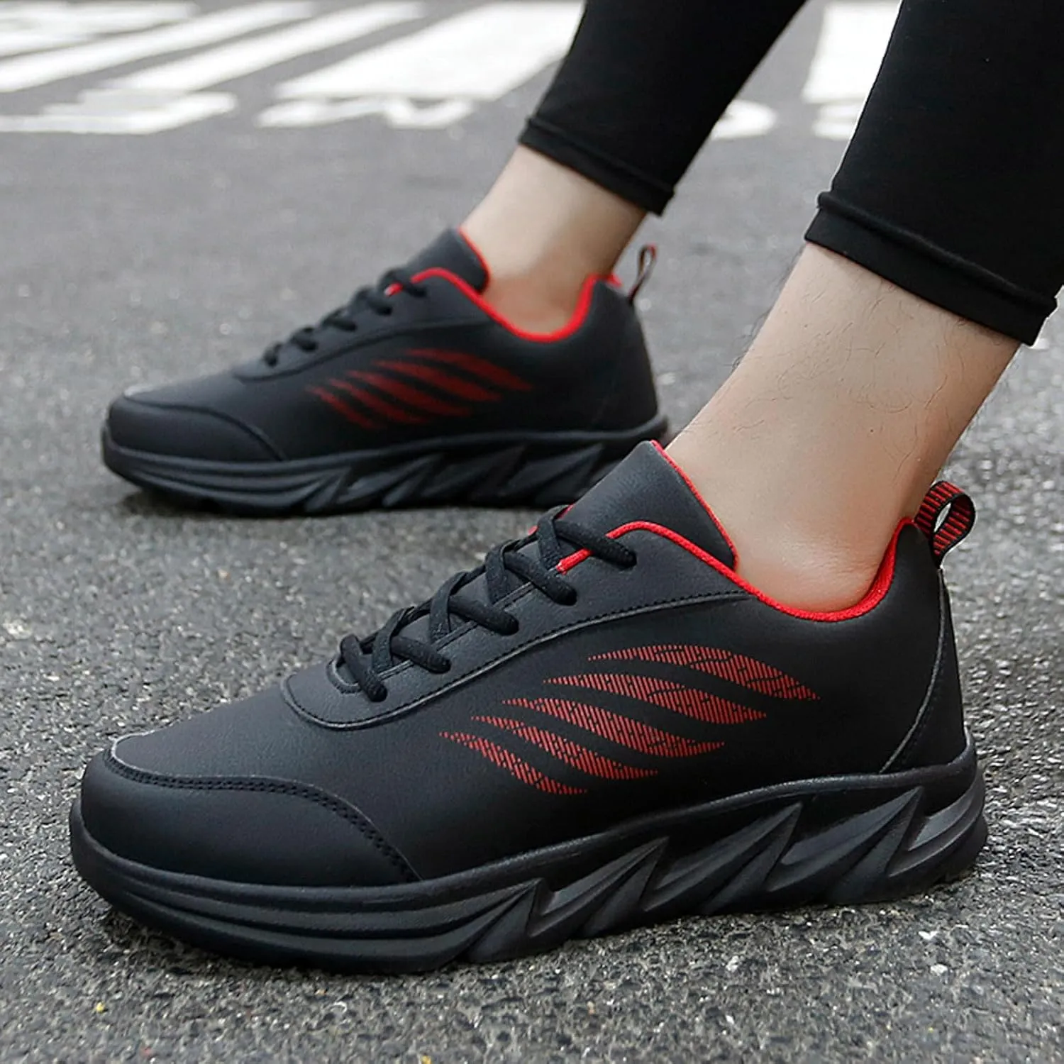 Breathable Slip on Shoes for Men Comfortable Breathable Stretch Canvas Slip on Sneaker Lightweight Hiking Shoes