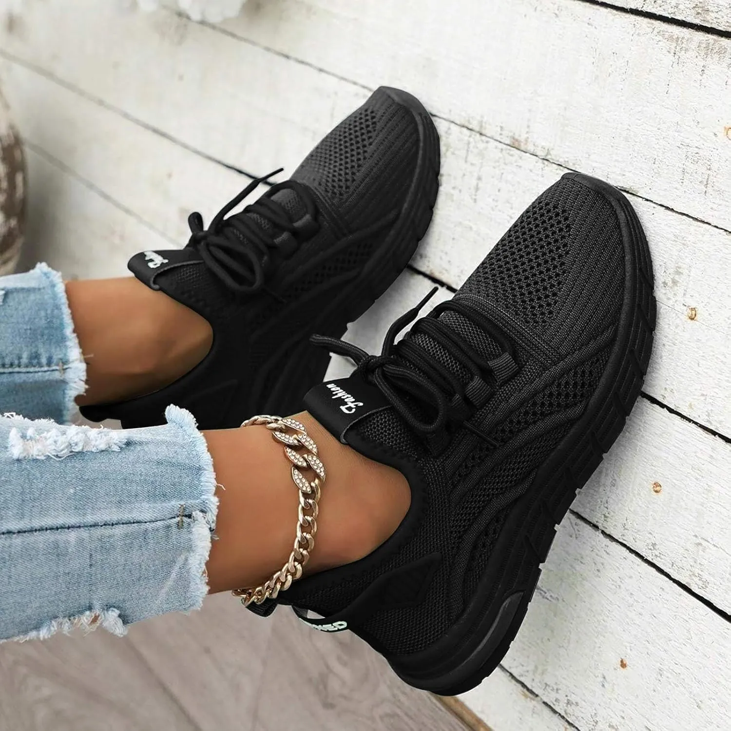 Breathable Slip on Sneakers for Women Non Slip Lightweight Casual Breathable Tennis Shoes Canvas Slip on Shoe
