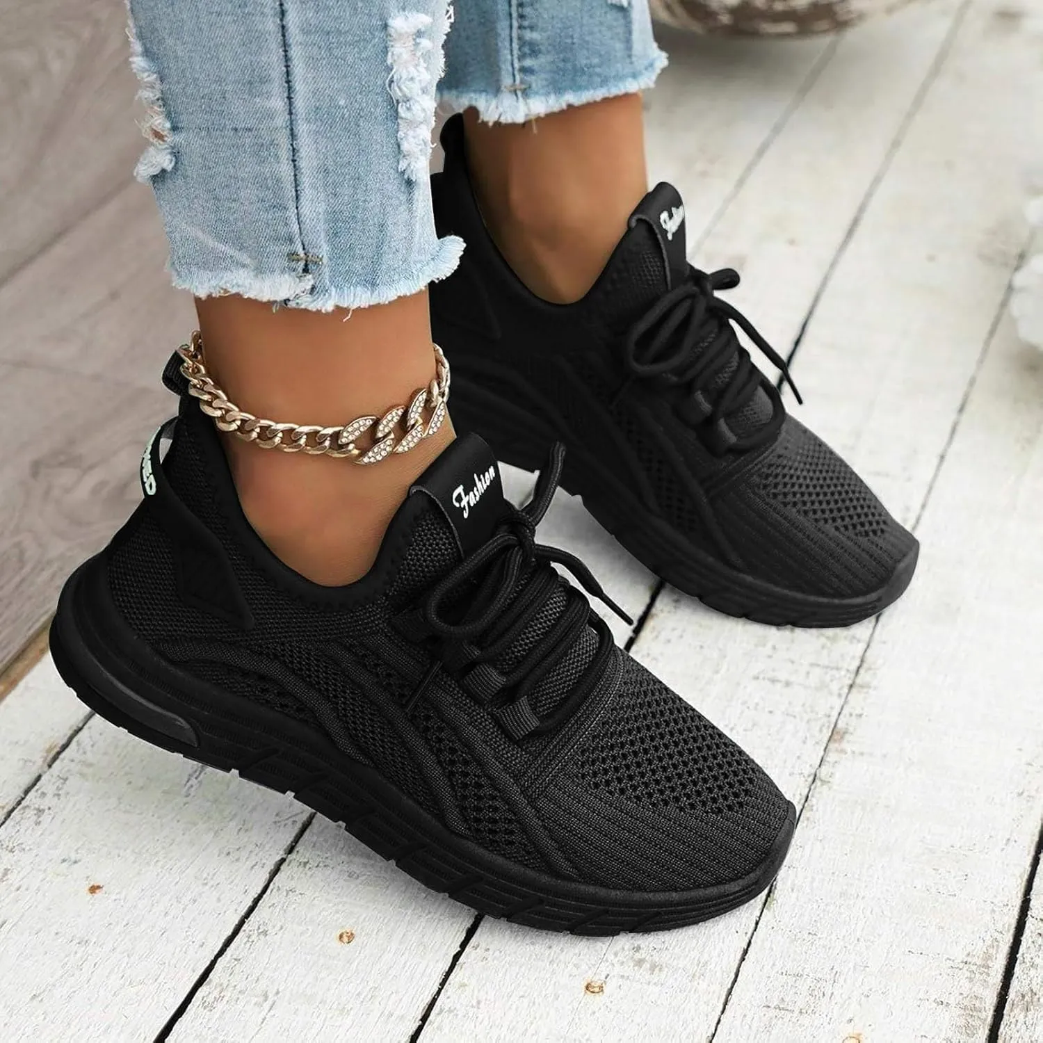 Breathable Slip on Sneakers for Women Non Slip Lightweight Casual Breathable Tennis Shoes Canvas Slip on Shoe