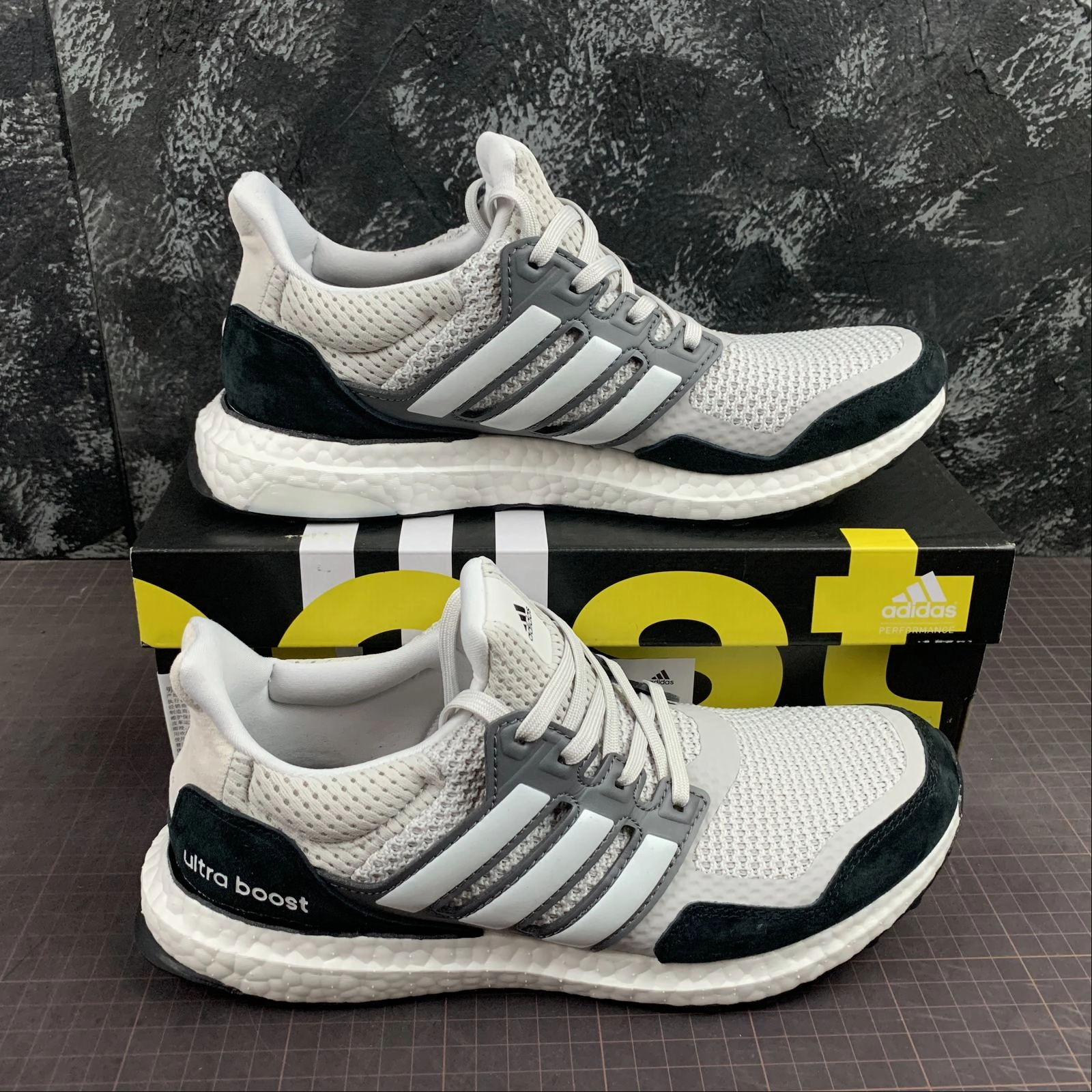 Modern Wear Rebound Boost Technology Adidas UltraBoost S&L Grey Black White EF0722