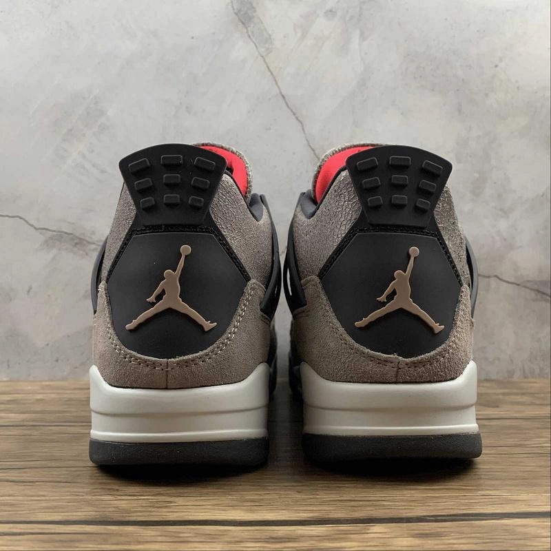 Microfiber Overlays Air Jordan 4 Retro Taupe Haze Infrared 23 DB0732-200