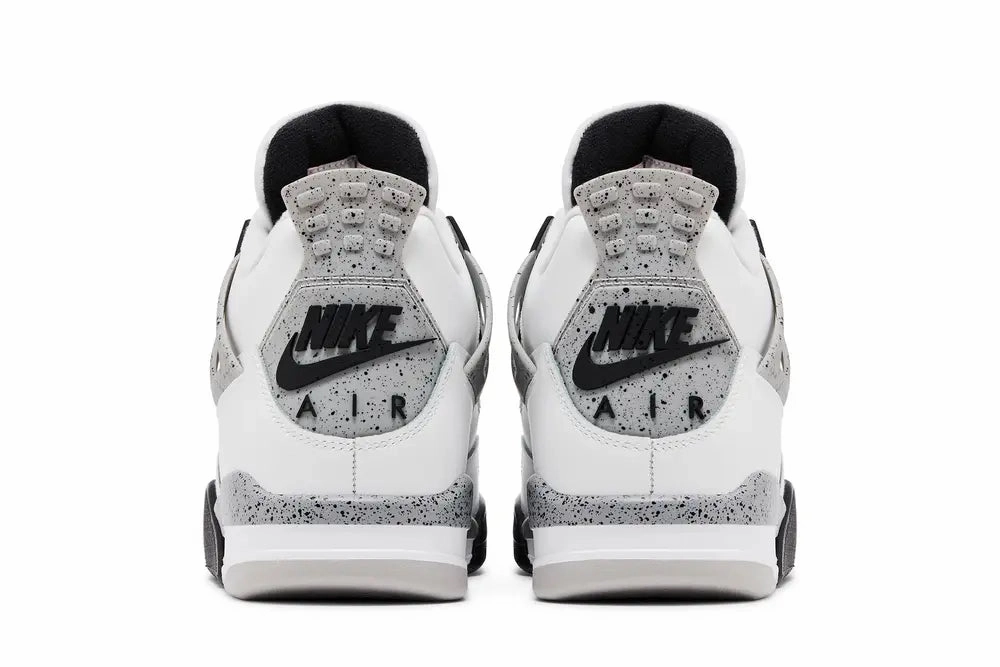 Neutral Base Ultra-soft breathability Nike Jordan 4 White Cement (2025)