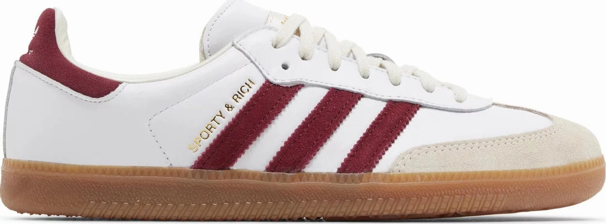 Adidas Samba OG Sporty & Rich Burgundy W Support Zone