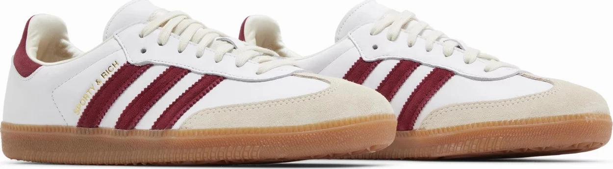 Adidas Samba OG Sporty & Rich Burgundy W Fresh Walk