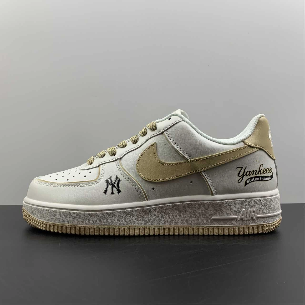 Easy Travel Air Force 1 07 Low White Light Brown BS8806-555